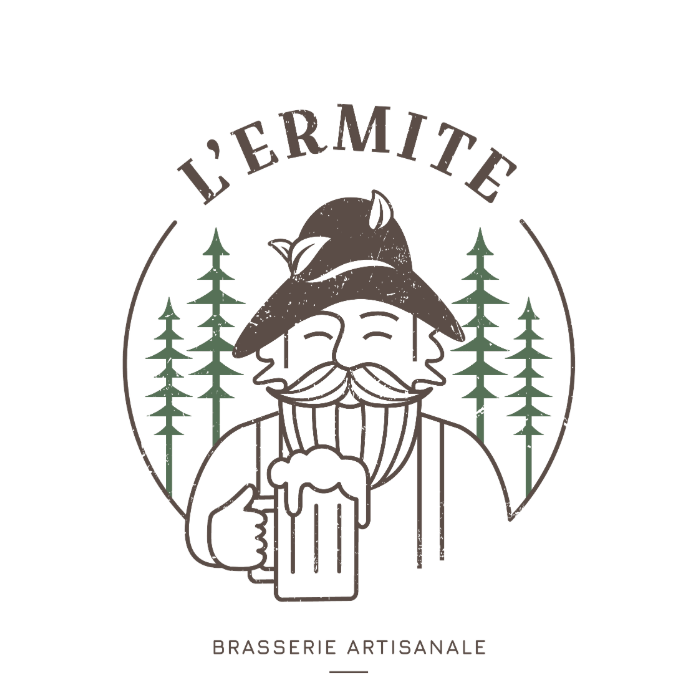 Logo brasserie l'ermite