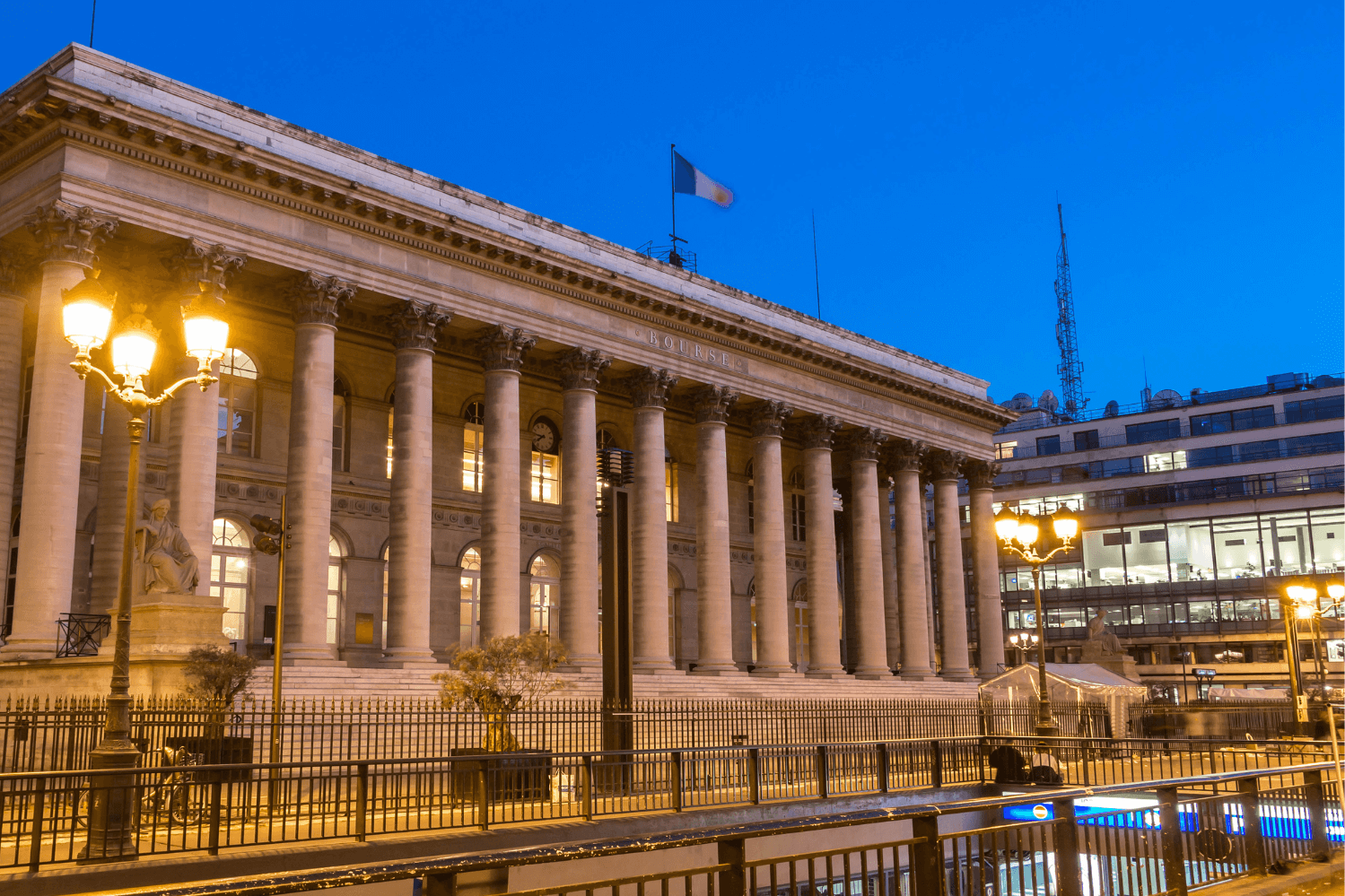 Palais Brongniart/Palais de la Bourse in Paris 2nd district