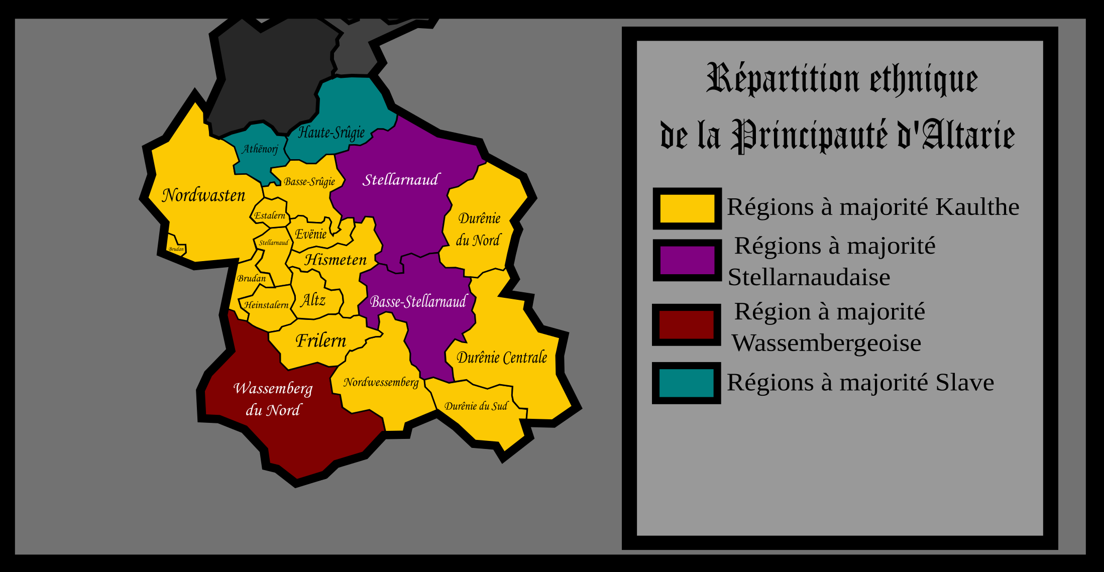 Carte Ethnique d'Altarie