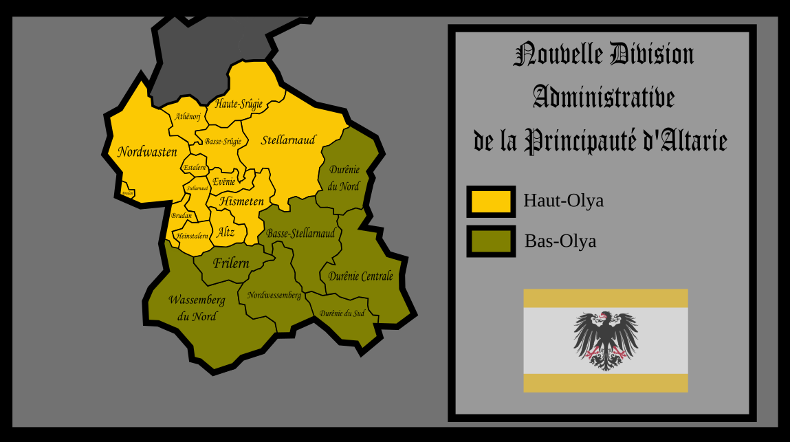 carte division régionale