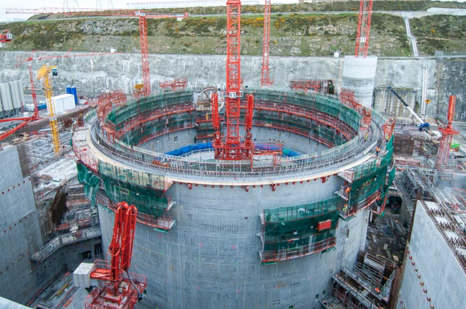 chantier centrale nucléaire