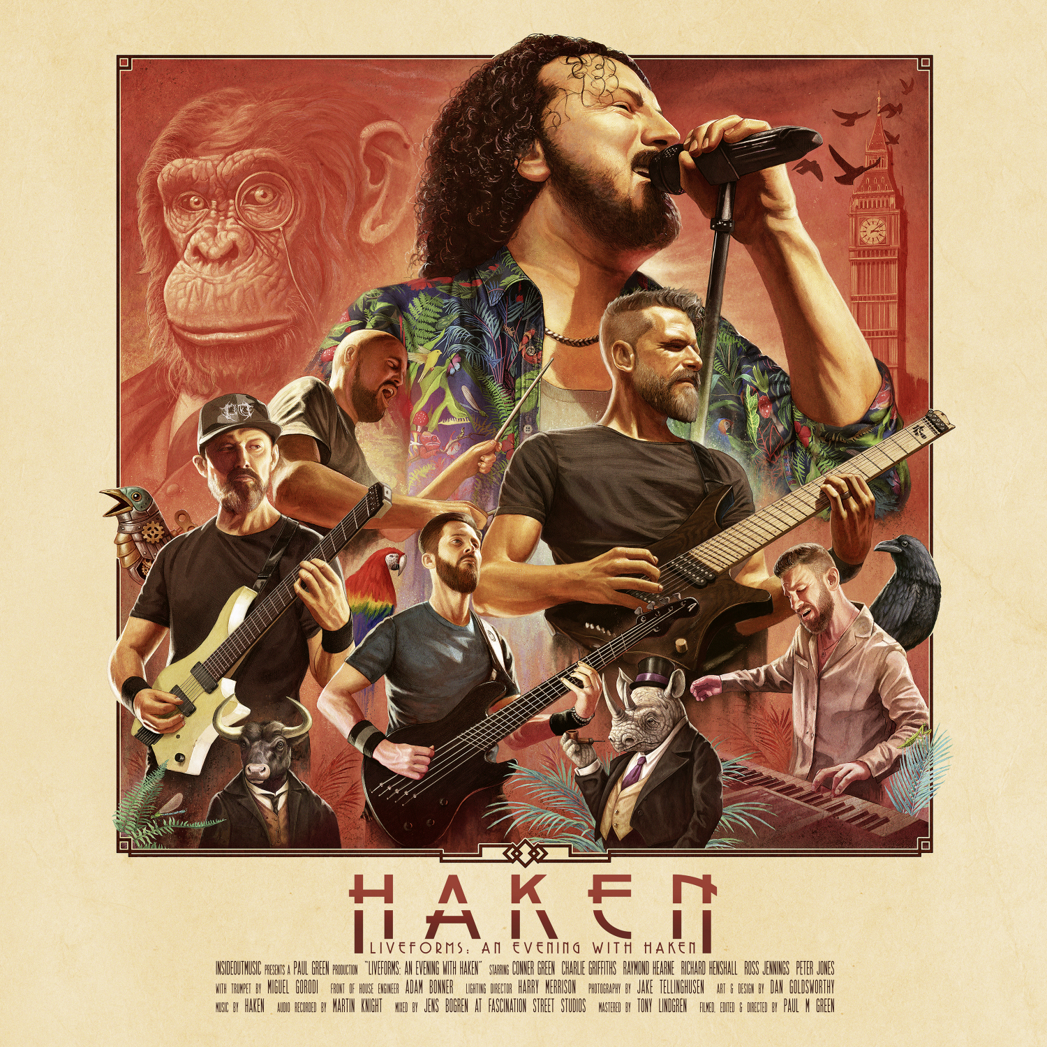 Haken : LIVEFORMS : An Evening With Haken Haken : LIVEFORMS : An Evening With Haken