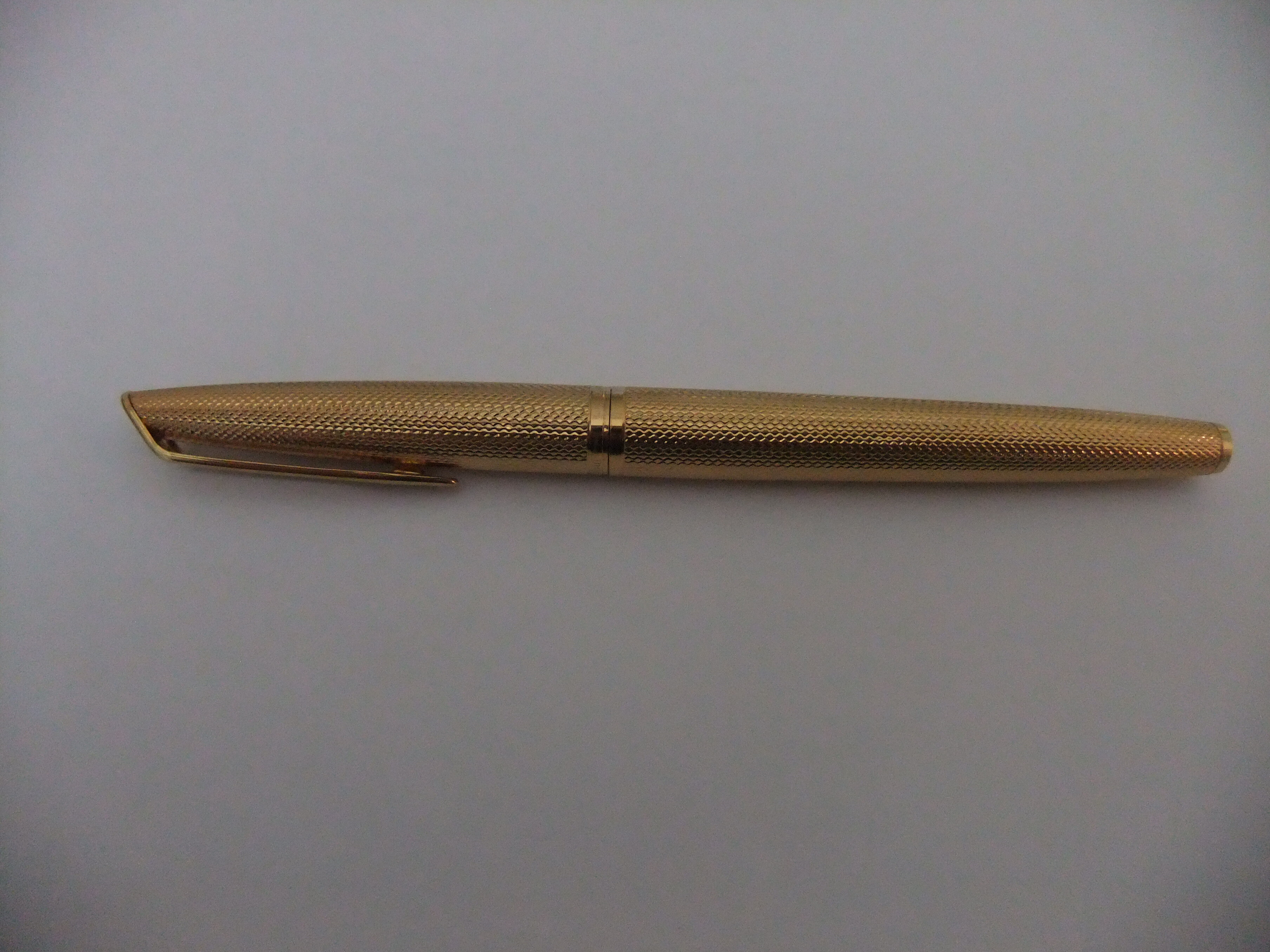 Stylo Bille Waterman Plaqué Or - Couleur Bordeaux, Avec écrin Et Recharges