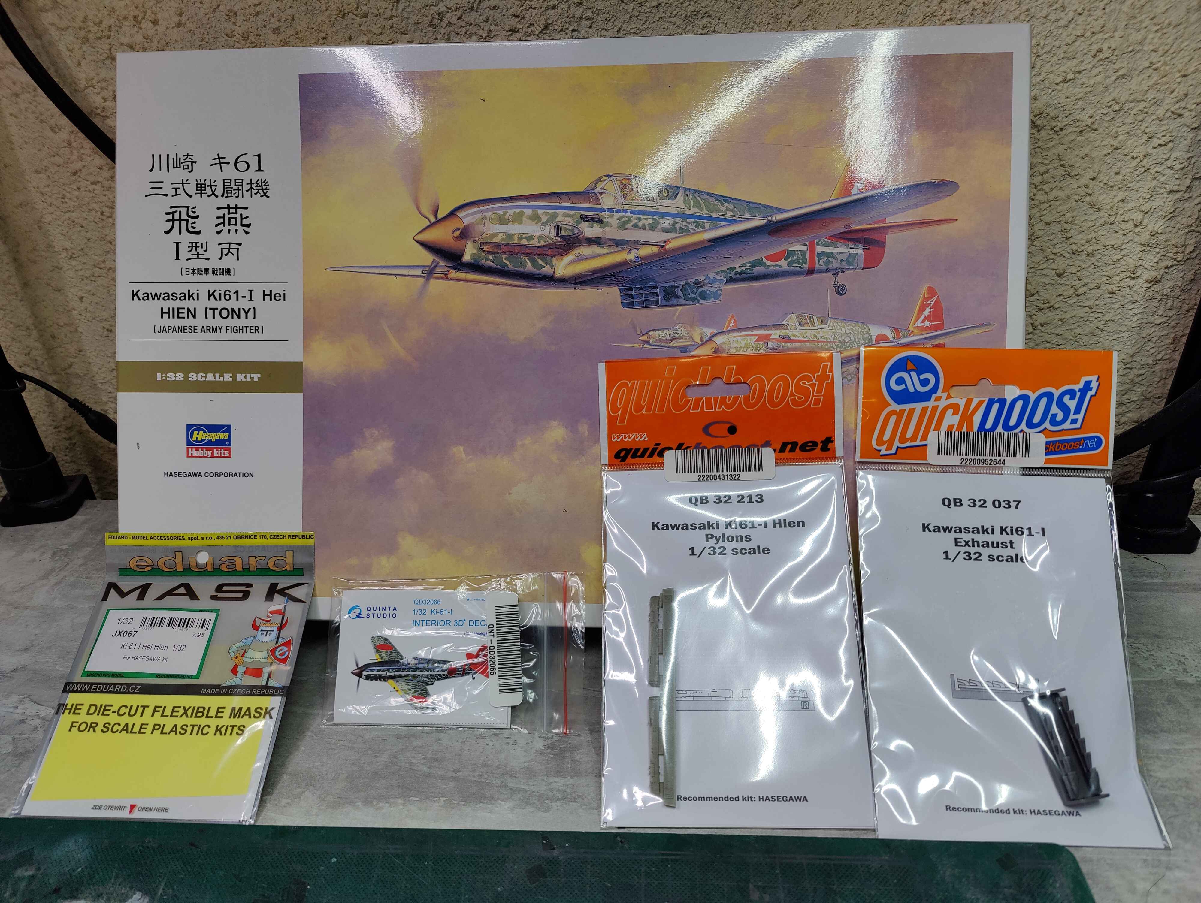 Kawasaki Ki-61 Hien - Hasegawa - 1/32 - Works in Progress - Large