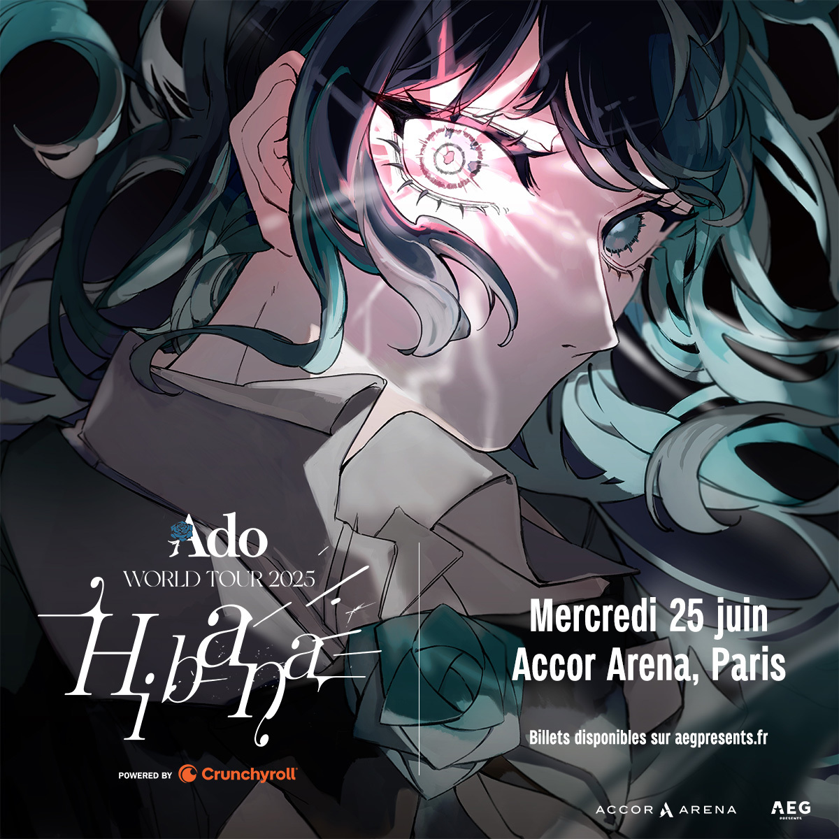 ADO - WORLD TOUR 2025 "HIBANA" - ACCOR ARENA - PARIS - 25 JUIN 2025 ADO - WORLD TOUR 2025 "HIBANA" - ACCOR ARENA - PARIS - 25 JUIN 2025