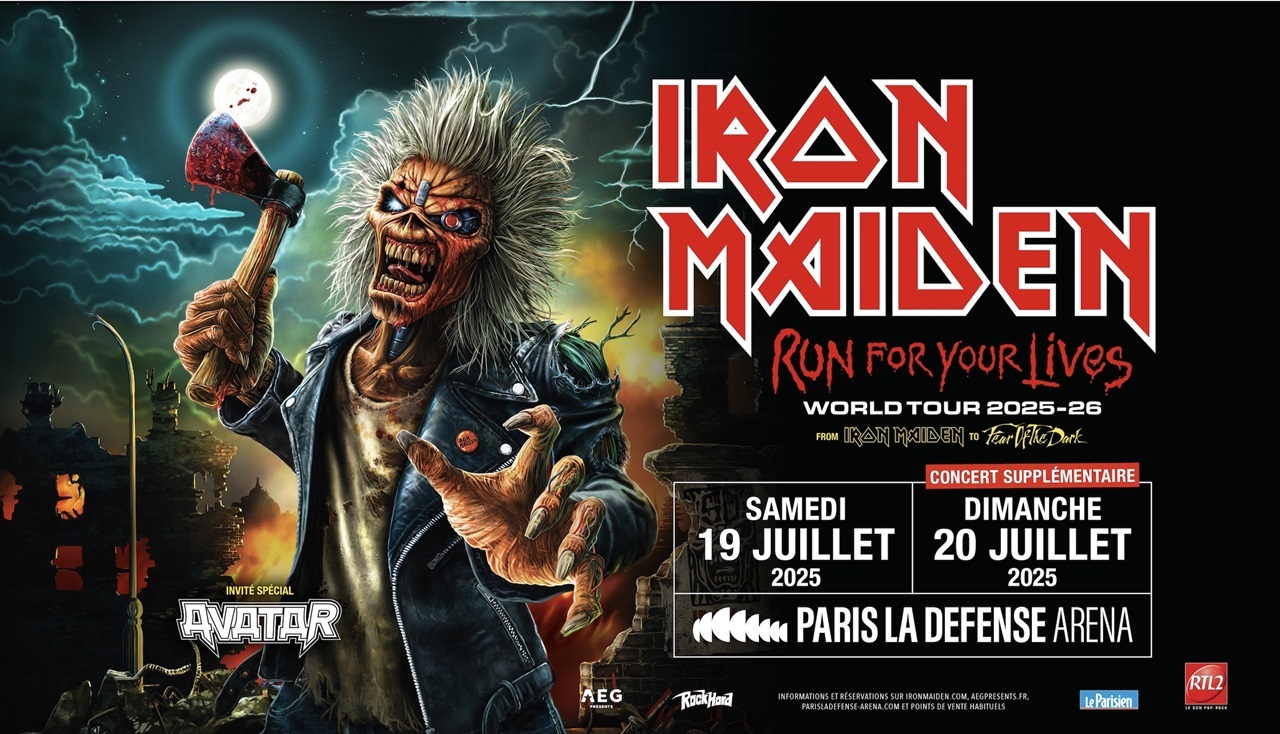 Iron Maiden - Paris La Defense Arena Iron Maiden - Paris La Defense Arena