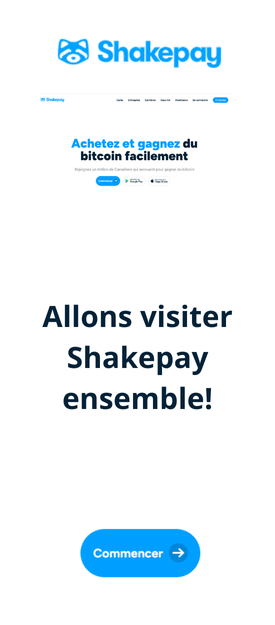Allons visiter Shakepay ensemble!