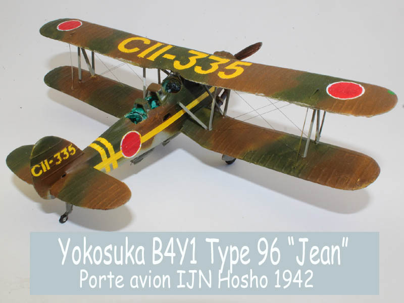 1/72 Yokosuka M4Y1 Type 96(Jean)Porte avions Hosho 1942 - Master194.com