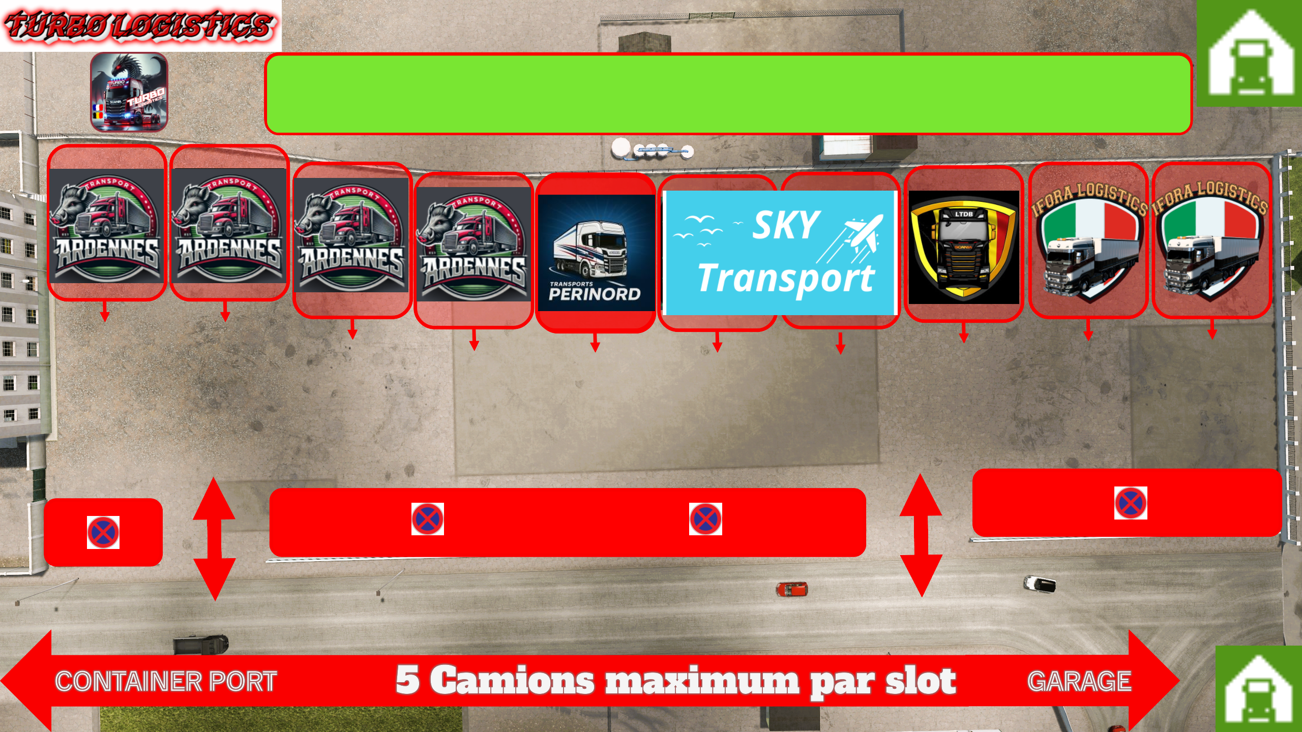 Parking à coté du Garage à Gènes / FULL COMPLET