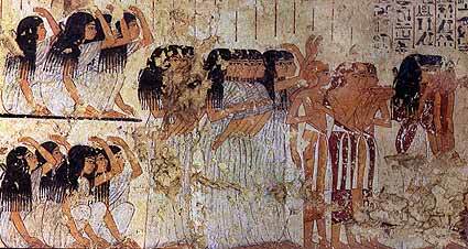 Cortège funéraire du vizir Ramosé Cortège funéraire du vizir Ramosé