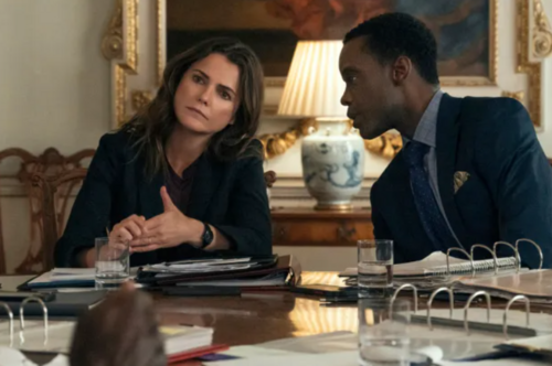 Chancelière Angèle Orlovski et Secrétaire d'Etat John Daïa Chancelière Angèle Orlovski et Secrétaire d'Etat John Daïa