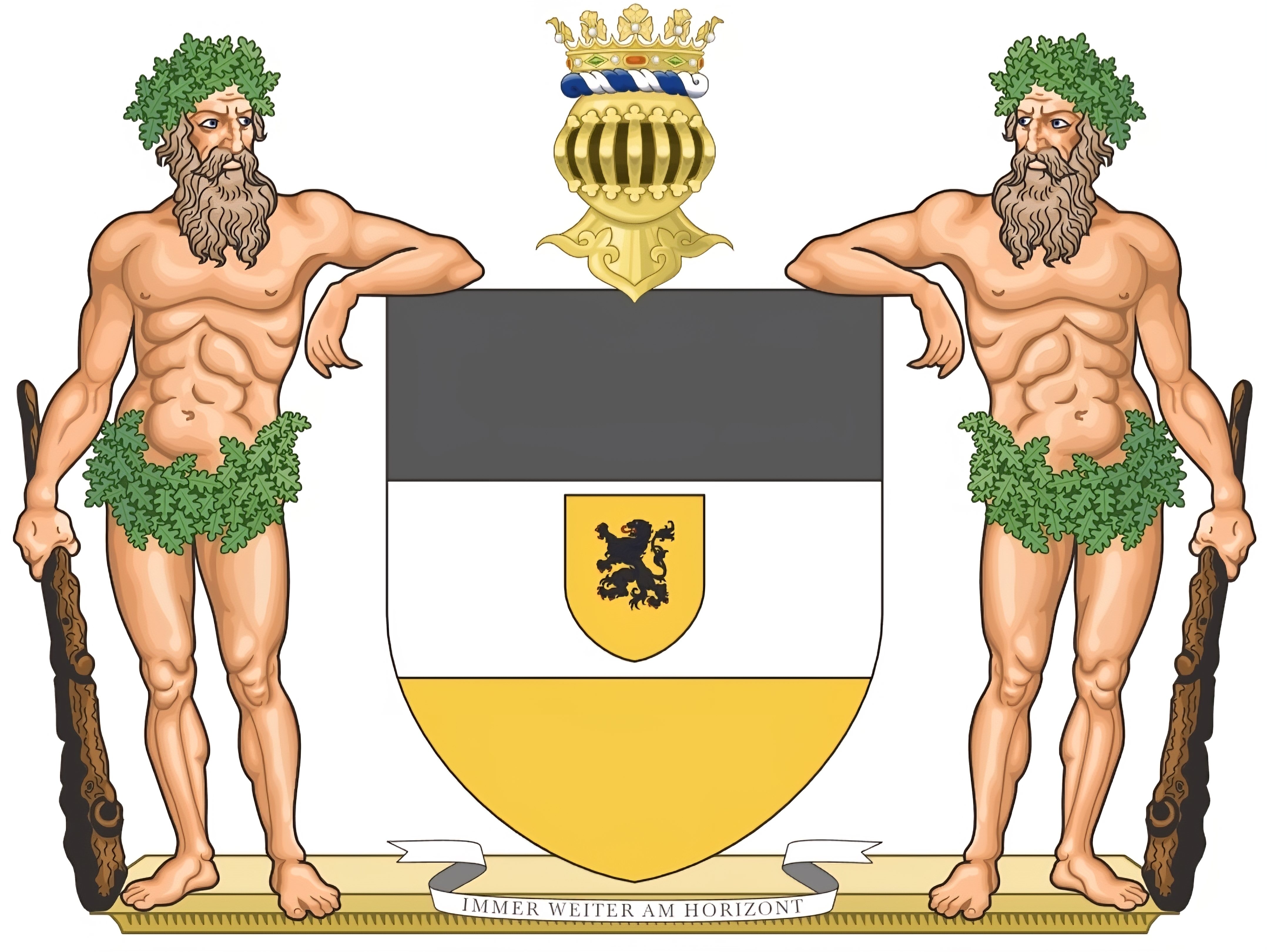 Armoiries du Mantelhahn Armoiries du Mantelhahn