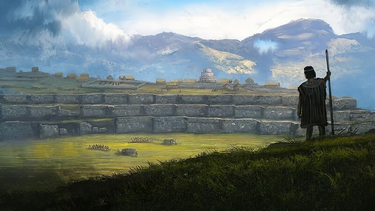 Paysage d'une cité native Paysage d'une cité native