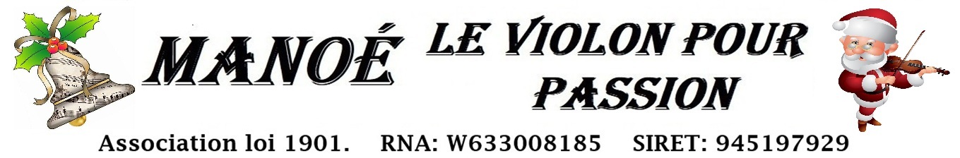 MANOÉ : Le Violon Pour Passion