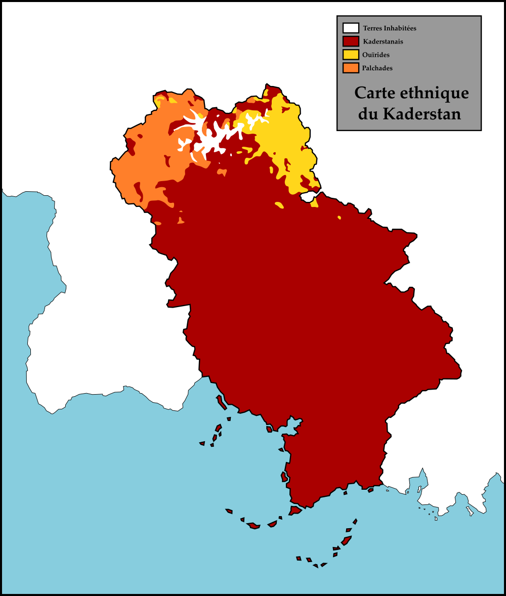 Carte Ethnique du Kaderstan