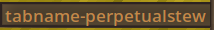 the tab display a strange name