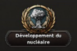 Développement du nucléaire Développement du nucléaire