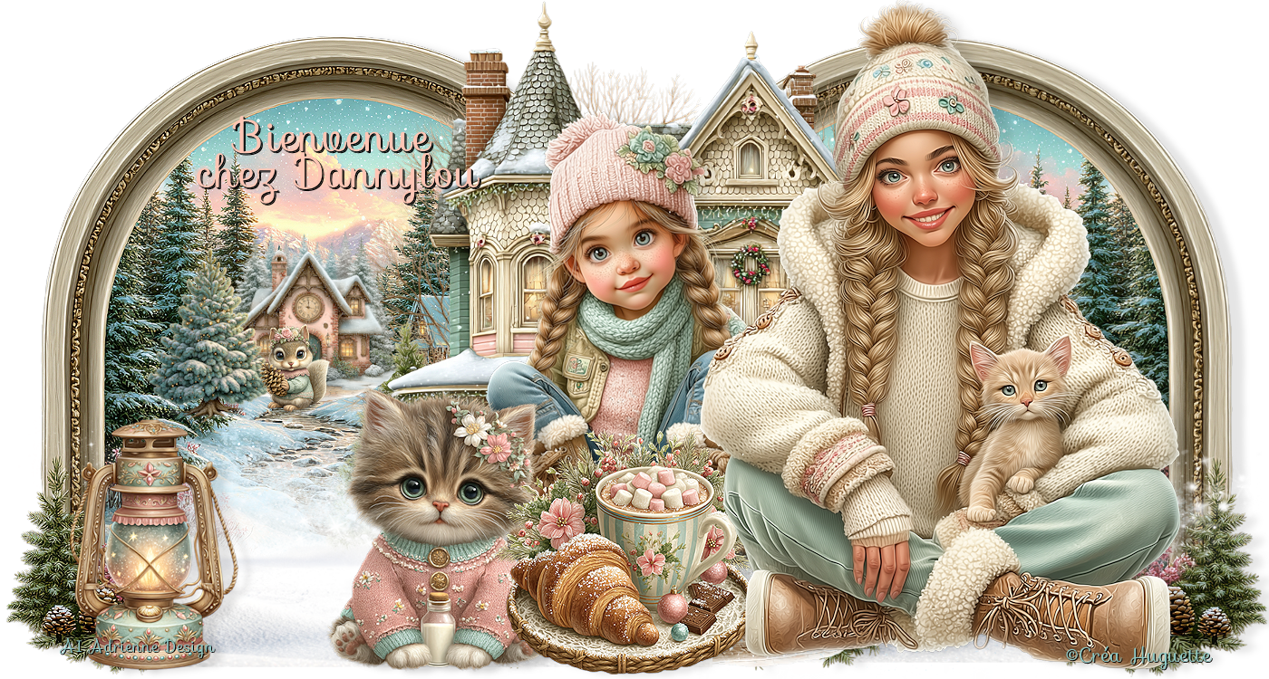 C'est l'hiver chez Dannylou