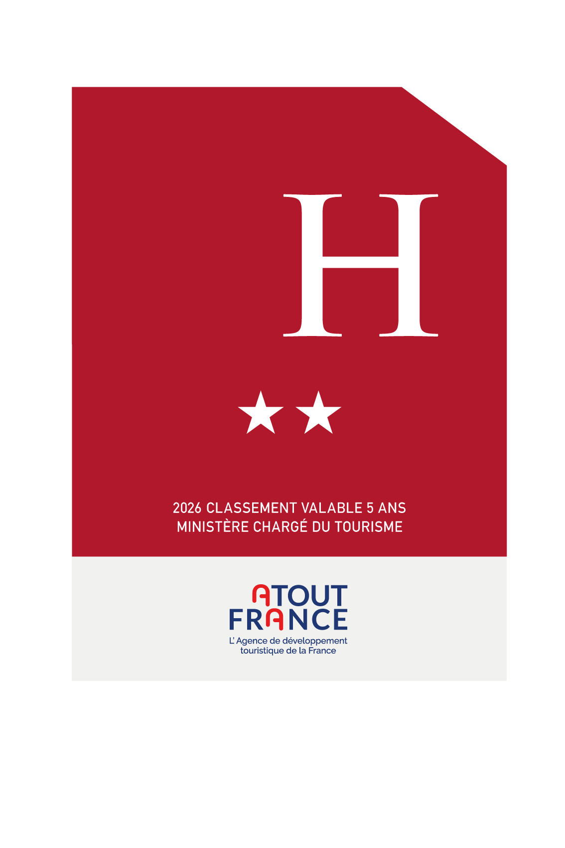 Classement hôtel 2 étoiles – Atout France