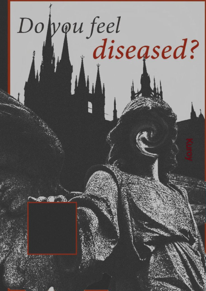 "Vous sentez-vous malade ?" Affiche de propagande pour le forum en ligne Lutte Anti-Cierges, représentant la Malédiction de Shaula (Circa 2015)