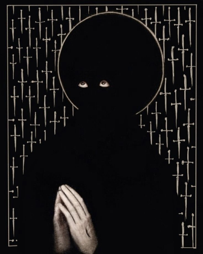 "Cierge Abatteur" (Kärlä Släkk, 2019, Salle de l'Hécatombe)