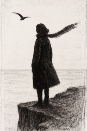 "La Cadette" Siim Nolë (Esquisse, Musée des Collections de Battersby, 2012)