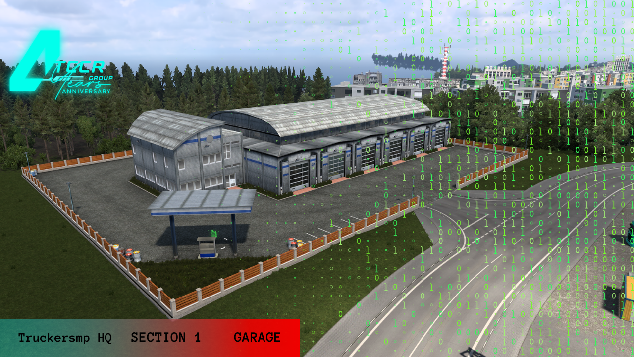 TruckersMP HQ Garage Red Route