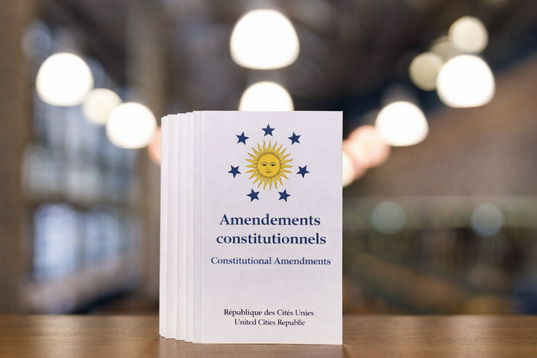 Amendements constitutionnels de la République des Cités unies