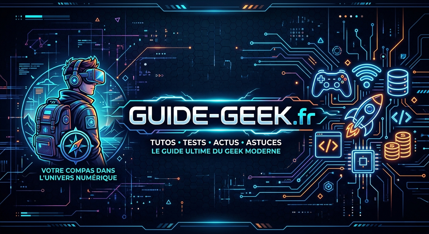 Bannière Geek High-Tech