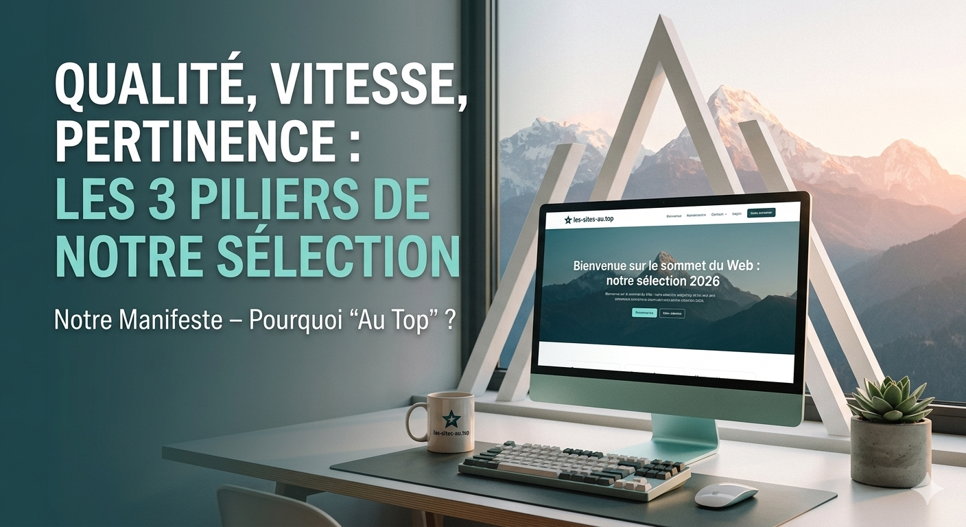 Qualité, Vitesse et Pertinence : Les 3 piliers de notre sélection