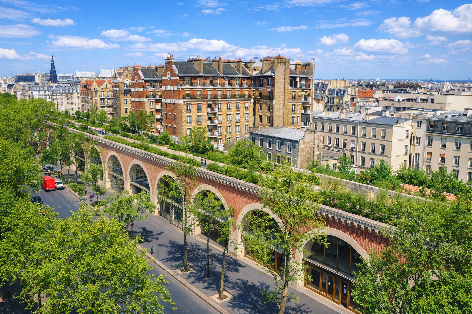 Coulée Verte René-Dumont, Paris 12th district
