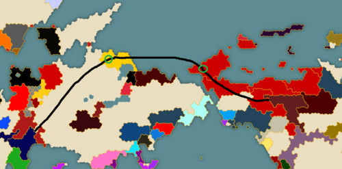 ravitaillement possible aux ronds verts