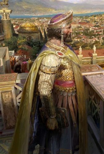 Peinture de Konstantin XII Demetriarque