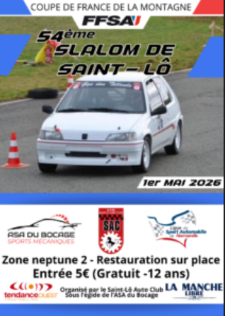 Slalom de Saint-Lô.