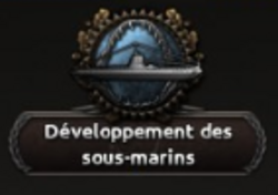 Développement des sous-marins