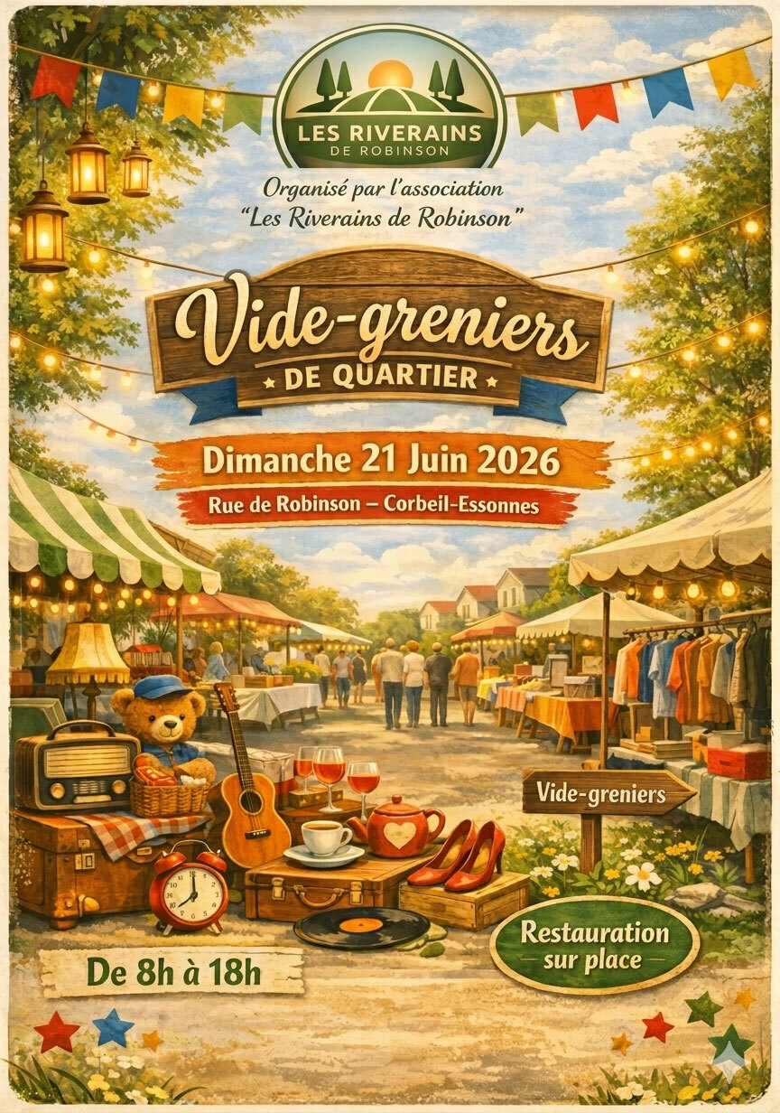 Affiche Vide Grenier