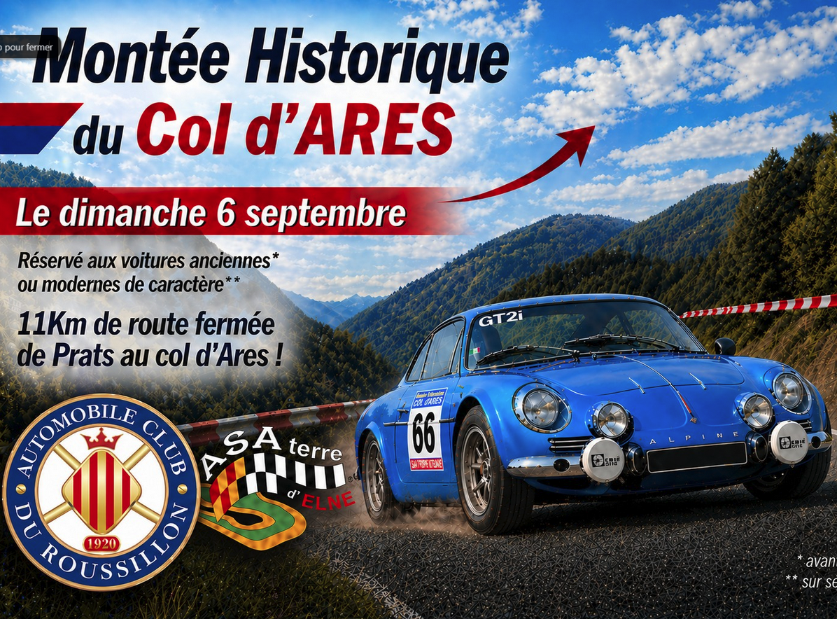 Auto – Montée Historique du Col d’Arès