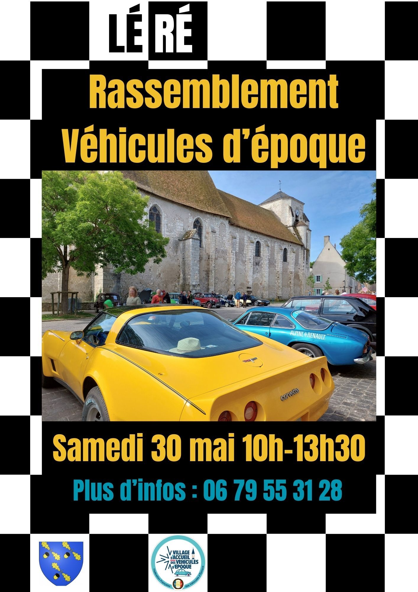Rassemblement Auto Moto à Léré.
