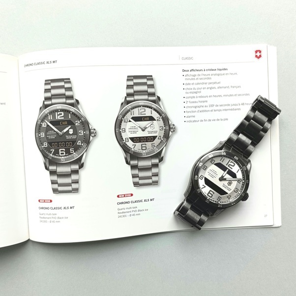 Shooting de Victorinox Chrono Classic XLS MT 42x8