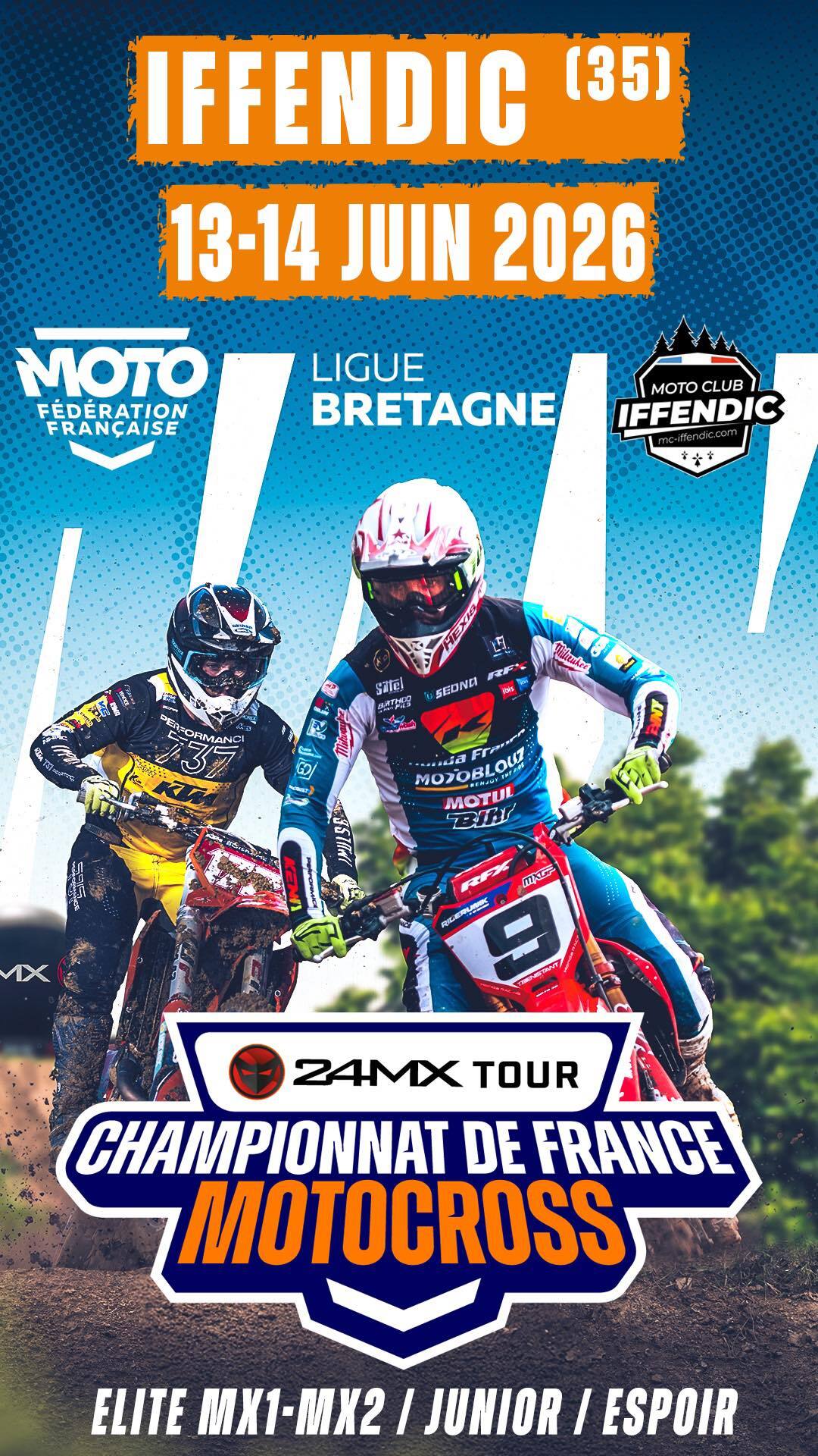 Motocross Elite – 24 MX Tour à Iffendic.