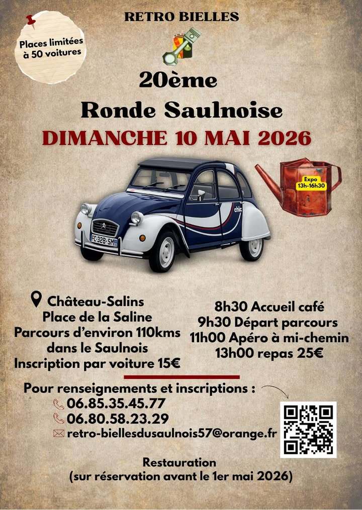 Ronde Saulnoise à Château-Salins.