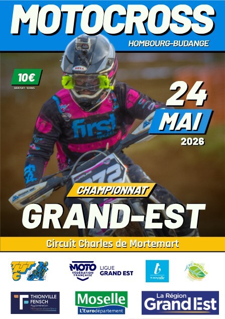 Motocross National à Hombourg Budange.