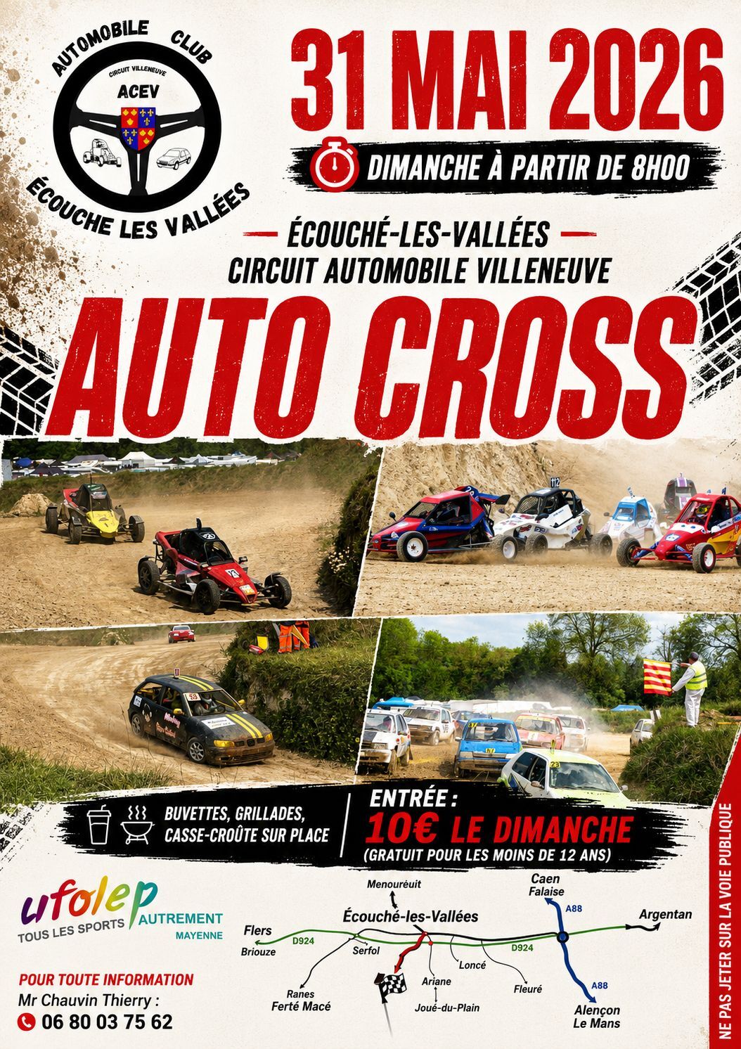 Kart-Cross et Poursuite sur Terre à Ecouché.