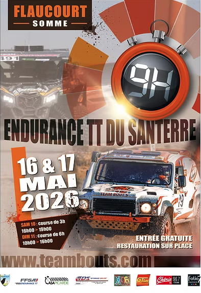 Auto – Championnat de France Endurance TT du Santerre.