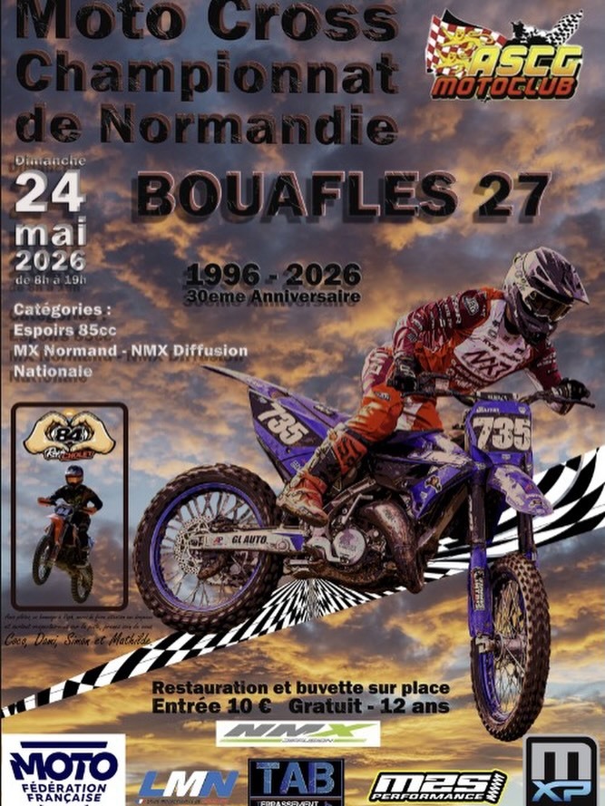 Motocross à Bouafles.