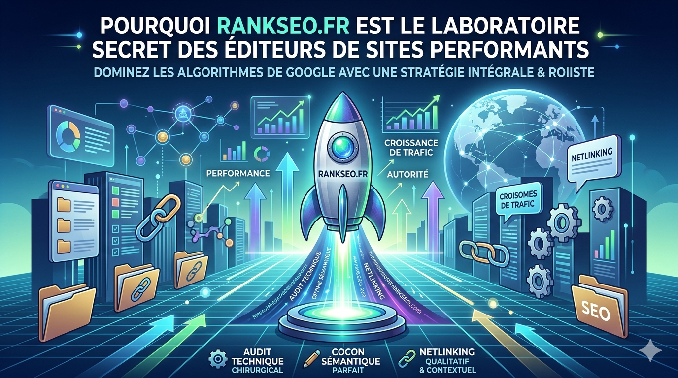 🚀 Pourquoi RankSEO.fr est devenu le laboratoire secret des éditeurs de sites performants