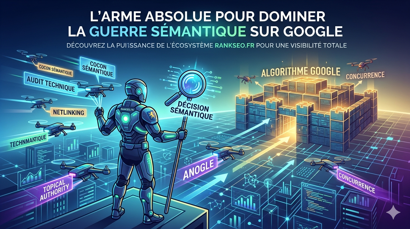 🚀 Pourquoi RankSEO.fr est l'arme absolue pour dominer la guerre sémantique sur Google