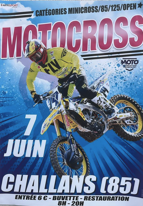 Motocross à Challans.