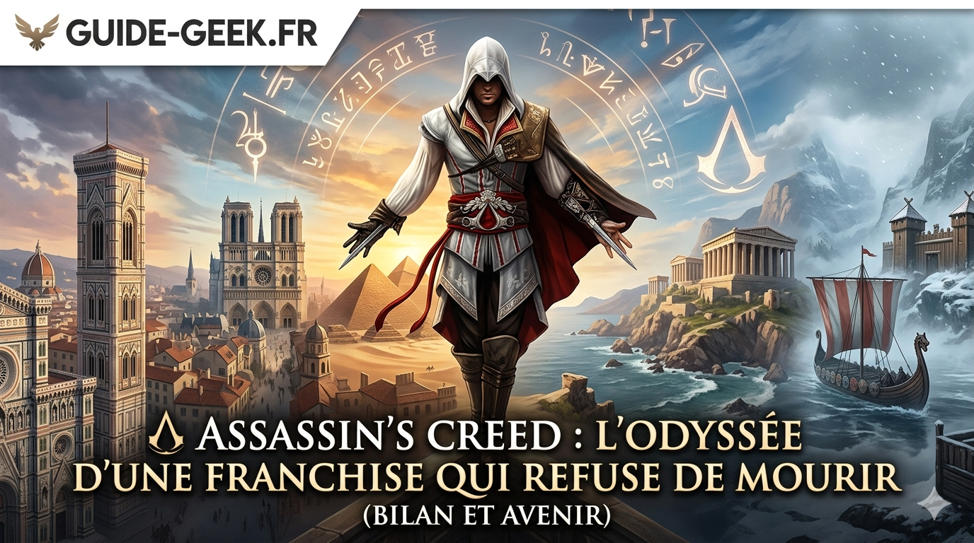 🦅 Assassin's Creed : L'odyssée d'une franchise qui refuse de mourir (Bilan et Avenir)
