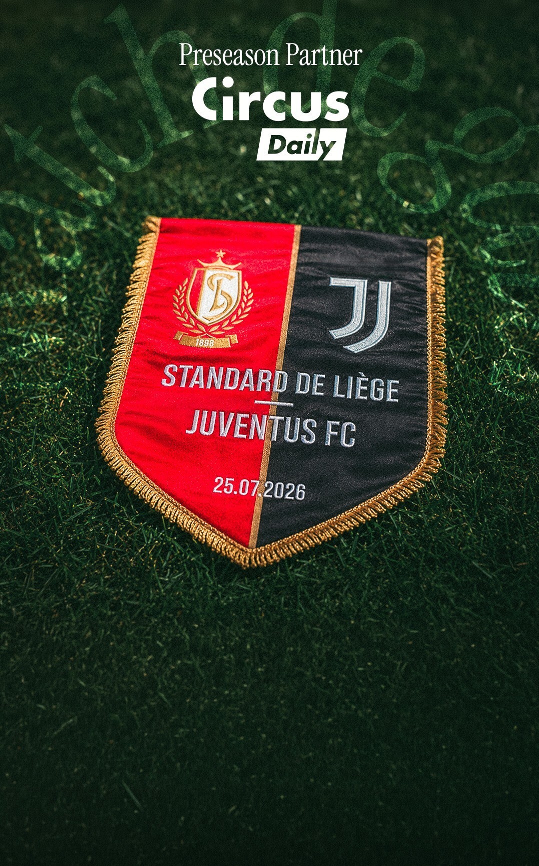 Sfeer in het Sclessin-stadion voor Standard de Liège × Juventus